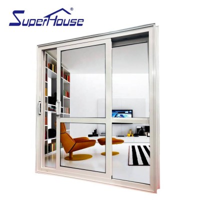 Nz Design Aluminum Sliding Door With Awning Window With Head Flashing